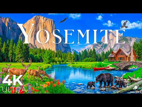 Yosemite National Park 4K | Towering Granite Cliffs, Giant Sequoias and Valley Views