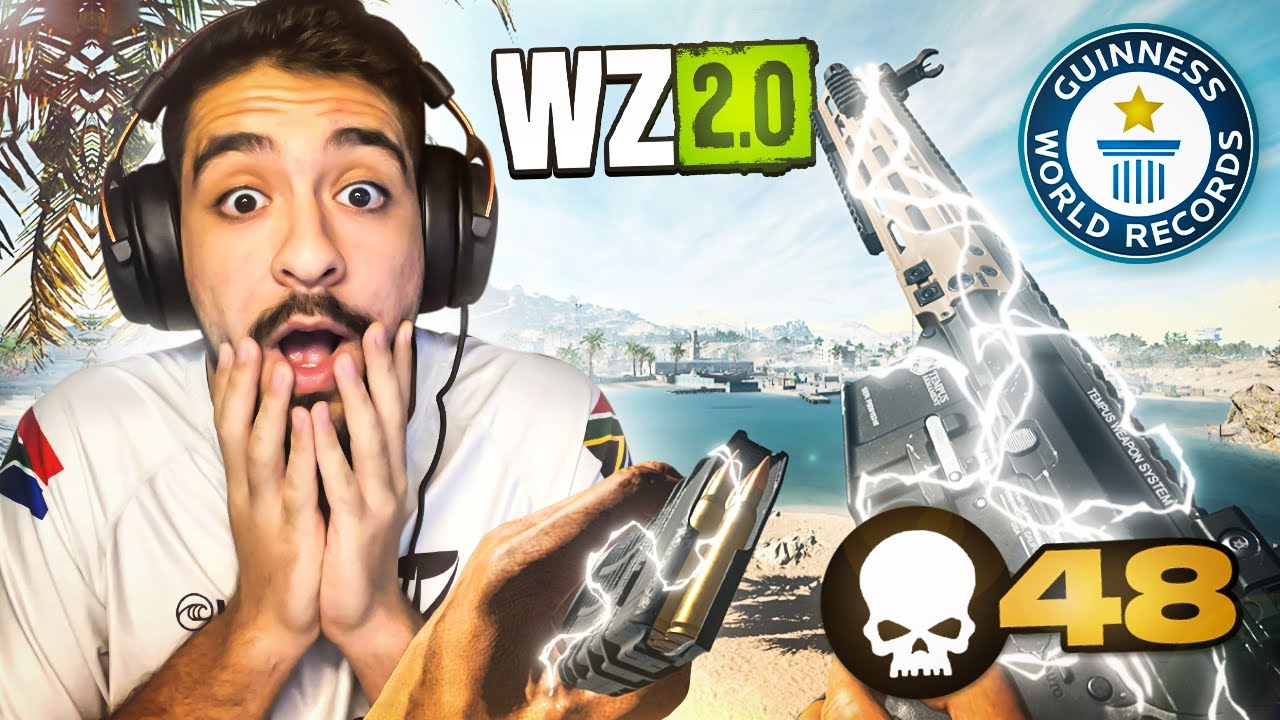 I Just Broke the kills WORLD RECORD in WARZONE 2 (48k Solo v Trios ...