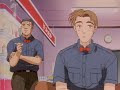 Initial D- Takumi explains how a drift is started and gets laughed by his coworkers.