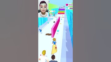 Makeover Run Walkthrough Game New Level 296 #shorts #leofunMR