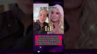 🟣Yuri llama pecadora a Majo Aguilar #shorts