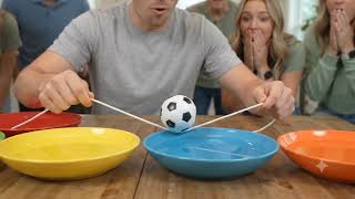 Ball Rope Challenge 😱 कौन से Color के Bowl में गिरेगी गेंद? #shorts #challenge #viral screenshot 5