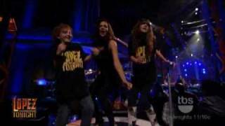 Lopez Tonight - George Lopez Show Cast Dance