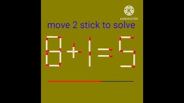 move 2 stick to solve the equation #mrindianhacker #crezy xyz #matchstick #puzzles #masic #machine 🙏