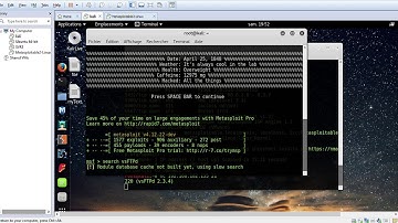 Attack using nmap and metasploit