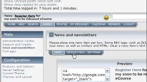 297- SMF FORUM TUTORIALS = NEWSLETTERS - #17