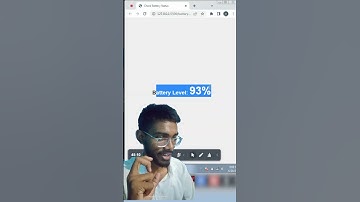 Battery level Checking #javascript #coding #os