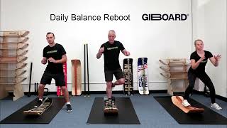 Daily Balance Reboot Exercise Demonstration on a GiBoard Balance Board screenshot 5