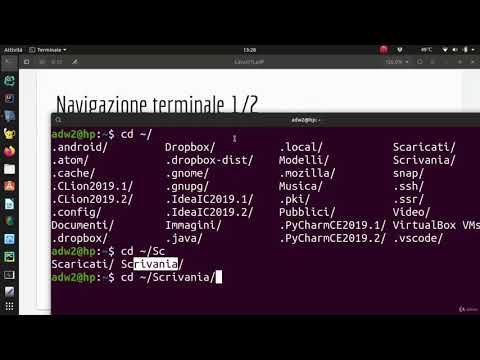 Enrico Girardi   Linux  Teoria e pratica   018  Bash   119  Navigazione terminale 1
