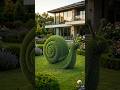 How to grow a Giant Snail in your garden! 🐌🌿 #GardenArt