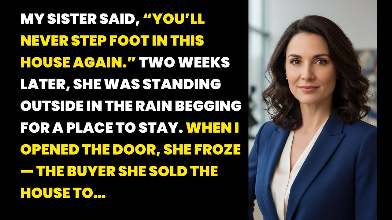 My Sister Sold Our Family Home Behind My Back — 2 Weeks Later, She Was ...