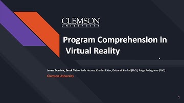ICPC 2020 - Program Comprehension in Virtual Reality