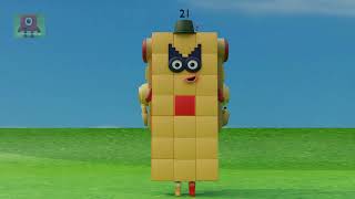 3D Numberblocks Band 1 To 40