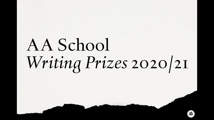 AA School Writing Prizes 2020/21 Part 1: First year, Second year and Third year