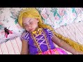 Alice Pretend Princess Rapunzel | Funny Stories by kids smile tv