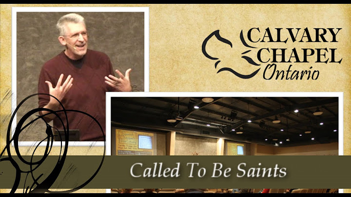 1 Corinthians 1 (Part 1) - Called to be Saints