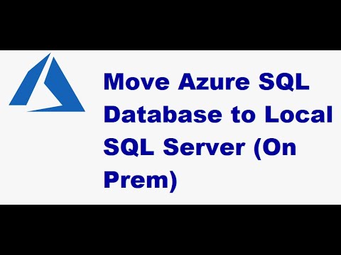 Sql on prem server