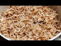 طريقة عمل الرز البسمتي بالشعرية طريقة عمل الرز البسمتي بالشعرية