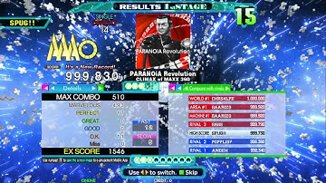 [DDR A20+] PARANOiA Revolution (DSP-14) 999,830 PFC