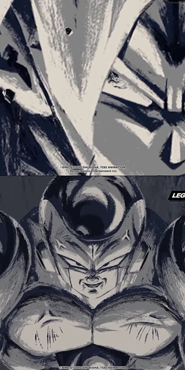 NEW ULTRA SSJ GOKU VS FRIEZA INK BRUSH ANIMATIONS 😳!? #dragonballlegends #dblegends #shorts