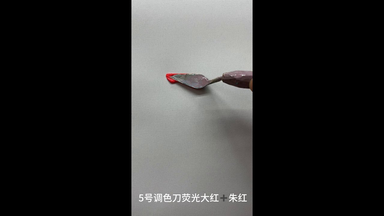 Pure hand-painted color palette knife painting acrylic painting fire and red roses, canvas frame pa