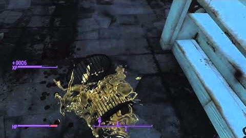 Fallout 4 Killer trash can.