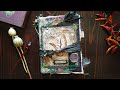Herbal witch grimoire  custom made junk journal flip through