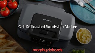 Morphy Richards GrillX Toasted Sandwich Maker #morphyrichards #loveyourmorphy #toastie #toastiemaker