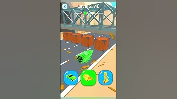 Shape Shifting 2 GAMEPLAY Level No -2140 Walkthrough - New Update Car Racing #Shorts #ShapeShifting