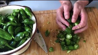 Green Chillies make DELICIOUS Fermented Hot Sauce