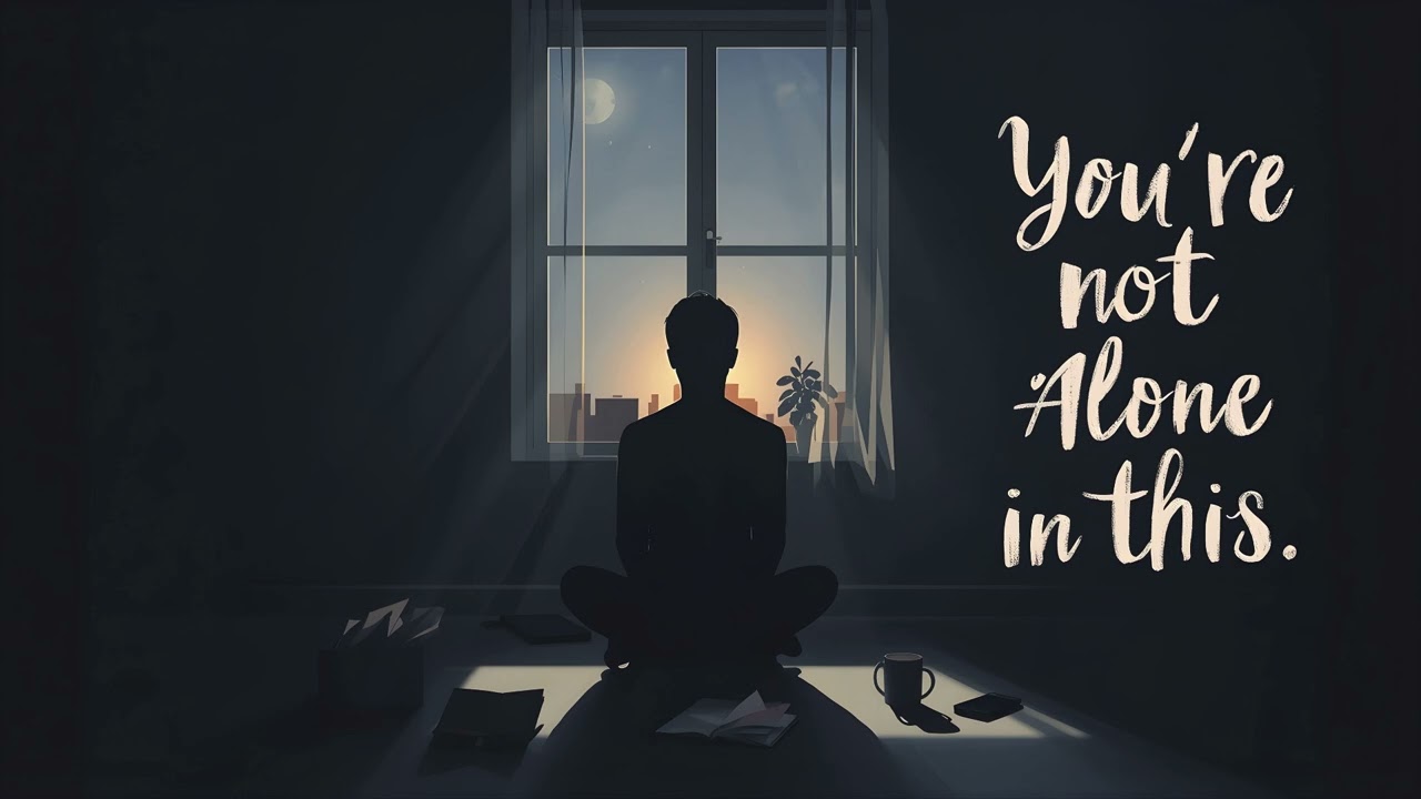 You're Not Alone in This 💙 Powerful Mental Health Song | Piano Ballad | Hope & Healing 2025
