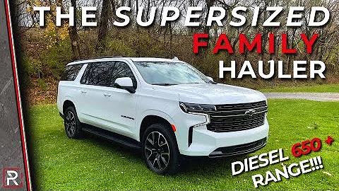 The 2021 Chevrolet Suburban RST Diesel is a Fuel-Efficient Supersized Family SUV
