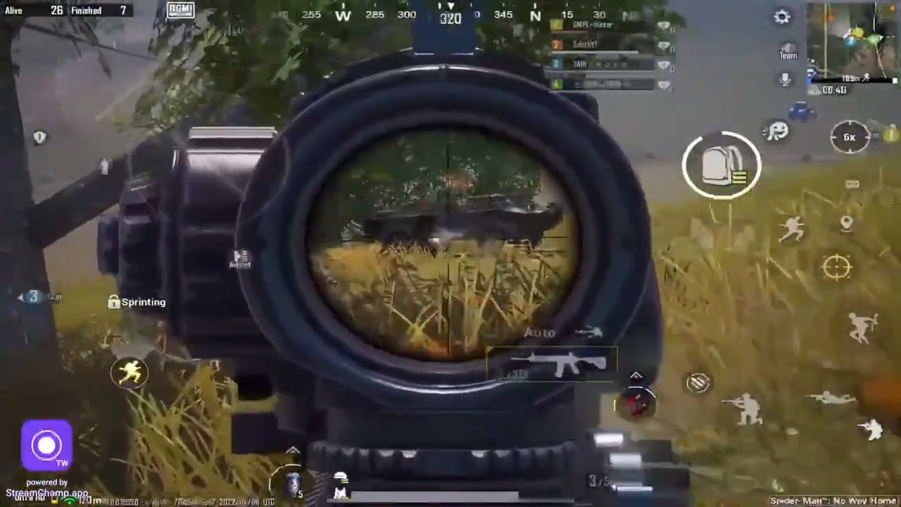 1 vs 3 BRDM spray
