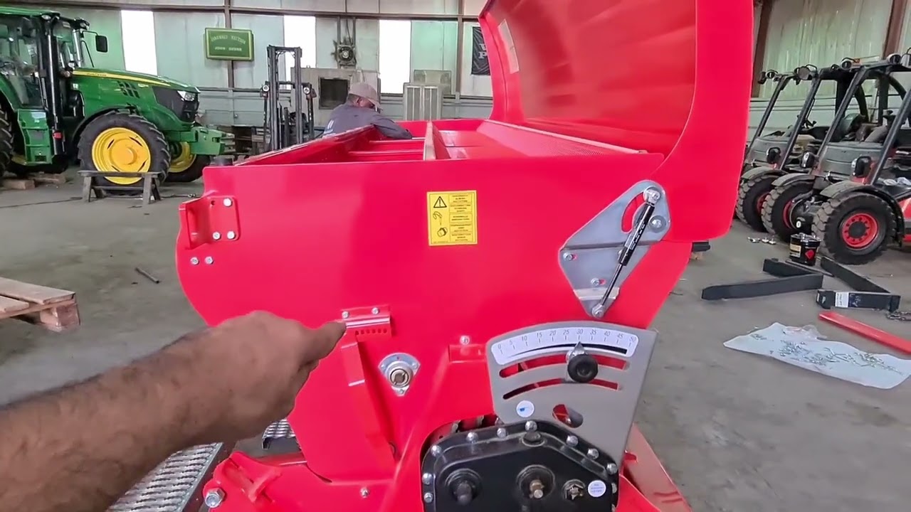 بذارة جاسبارتو موديل 400. اربع متر شرح طريقة الإستخدام.