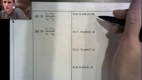 Alg I: 5.3-5.4 Rate of Change & Slope Spanish Voiceover (tasa de cambio y pendiente)