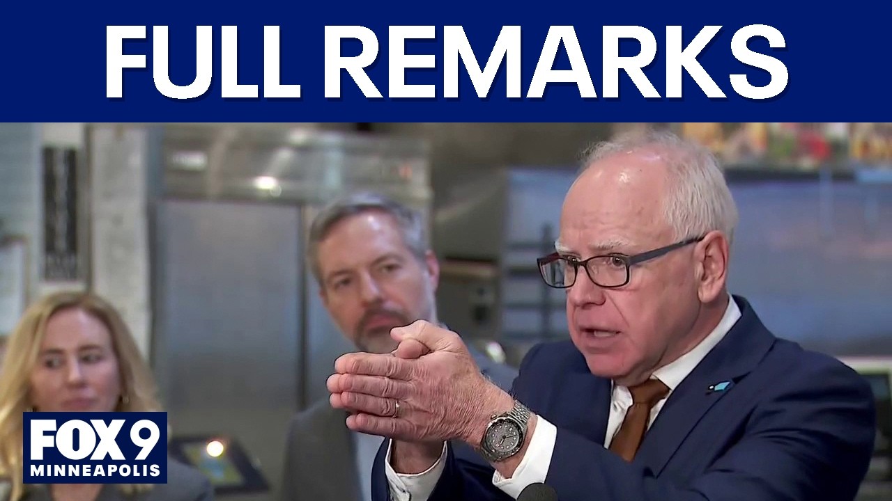 Gov. Walz talks ICE operations, impacts on small businesses [FULL]