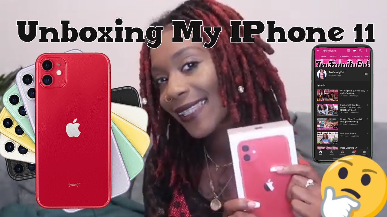 Unboxing My New Iphone 11 - YouTube