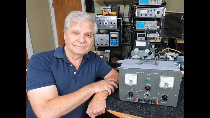 Heathkit PS-4 / IP-32 High Voltage Power Supply Restoration Part 1 of 3 ... Episode 1