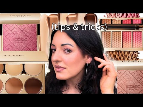 Iconic London | Face Palettes + Blushes | Tips & Tricks