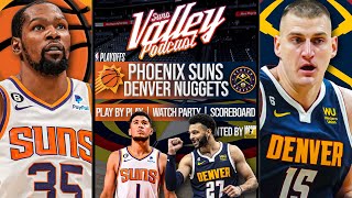 Phoenix Suns vs Denver Nuggets Game 2 | LIVE Reaction | Scoreboard | Play By Play | Postgame