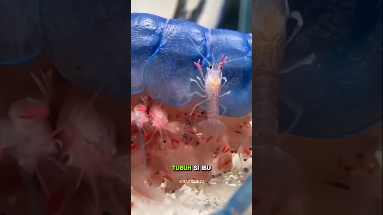 Pria Ini Dibuat Heran Induk Lobster Biru Tapi Bayinya Merah #shorts