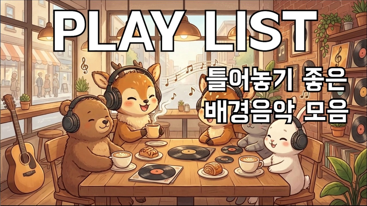🎧 𝗽𝗹𝗮𝘆𝗹𝗶𝘀𝘁 “그냥 틀어놓기 좋은 배경음악모음(2시간)