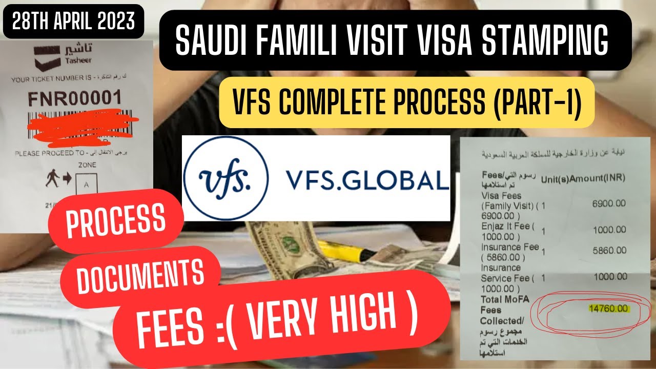 saudi family visit visa stamping fee in pakistan