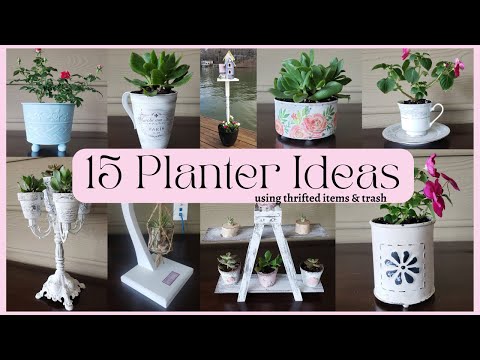 DIY Creative Garden Planters (Upcycled) — Empress of Dirt