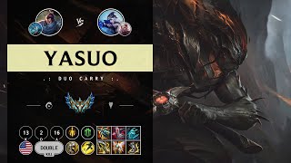 Yasuo ADC vs Ashe - NA Challenger Patch 14.9
