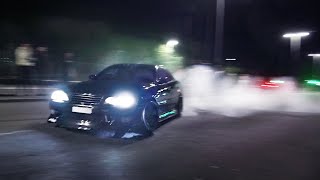 Tuner Cars Leaving a Car Meet - August 2020