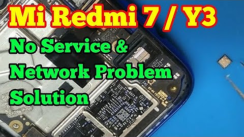 Mi Redmi 7 / Mi Redmi Y3 | No Service & No Network Problem Solution | Prime Telecom |