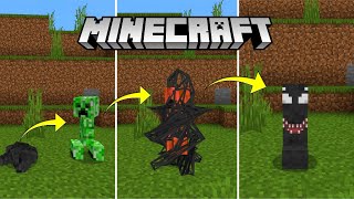 Seja um SIMBIONTE no Minecraft PE 1.21 | Bedrock addon