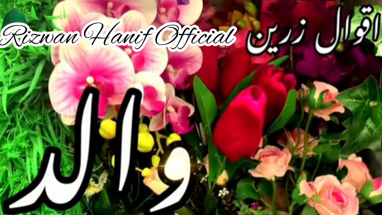 Aqwal e Zareen | Walid | Rizwan Hanif Official - YouTube