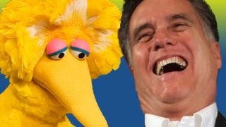 MITT ROMNEY HATES BIG BIRD & BARACK OBAMA NEEDS 5 SECONDS